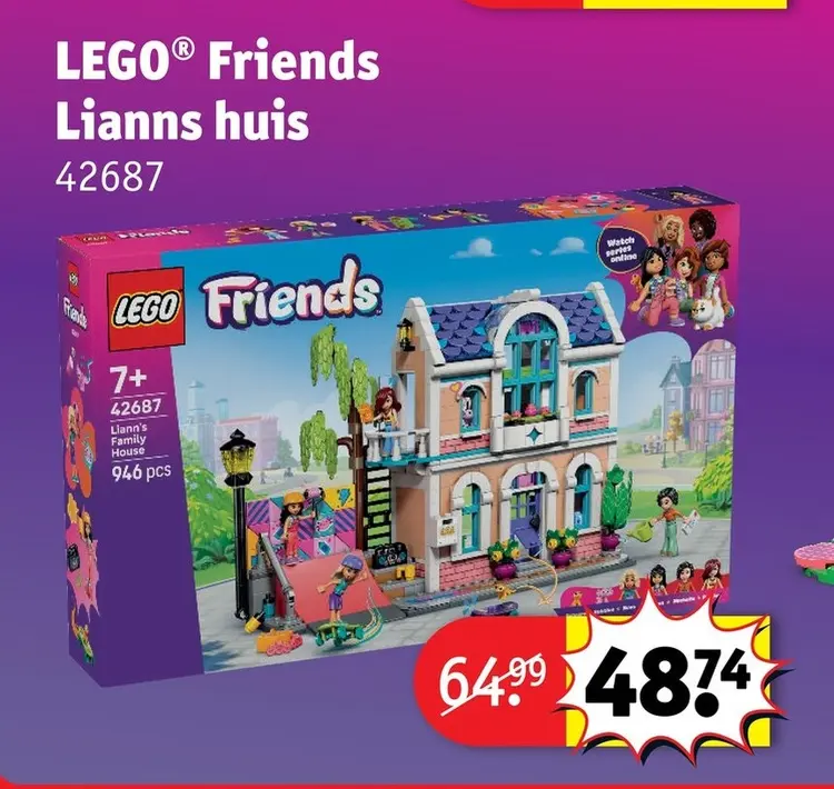 Promotie: LEGO® Friends Lianns huis