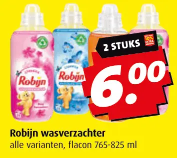 Aanbieding: Robijn wasverzachter