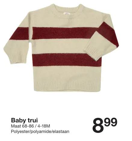 Aanbieding: Baby trui