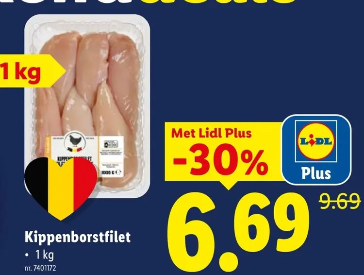 Promotie: Kippenborstfilet