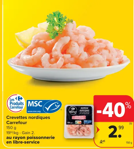 Offre: Crevettes nordiques