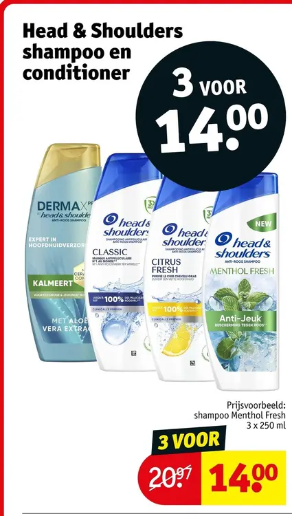 Aanbieding: Shampoo en conditioner