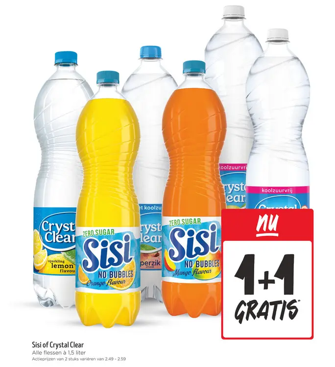 Aanbieding: Sisi or Crystal Clear