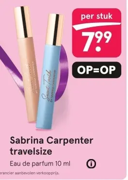 Aanbieding: Sabrina Carpenter