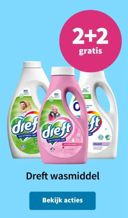Promotie: Dreft wasmiddel