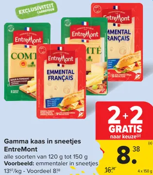 Aanbieding: Gamma kaas in sneetjes