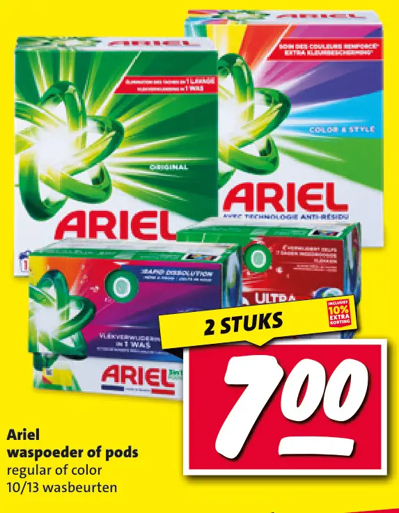 Aanbieding: Waspoeder of pods