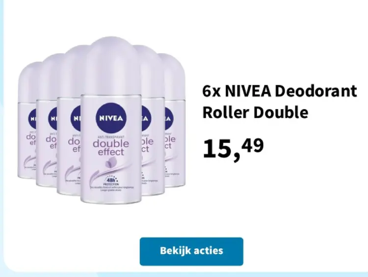Promotie: Deodorant Roller Double