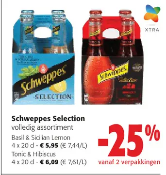 Aanbieding: Schweppes Selection