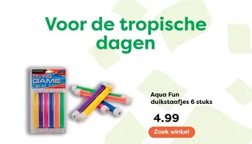 Aanbieding: Aqua Fun duikstaafjes