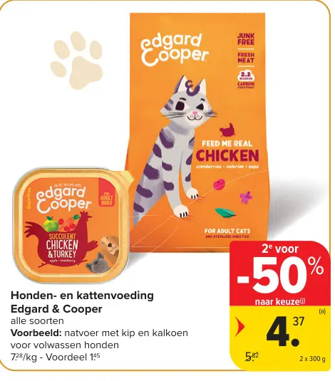 Promotie: Honden- en kattenvoeding