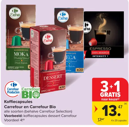 Promotie: Koffiecapsules
