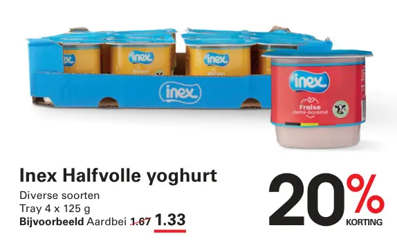 Aanbieding: Halfvolle yoghurt