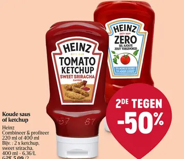 Aanbieding: Koude saus of ketchup
