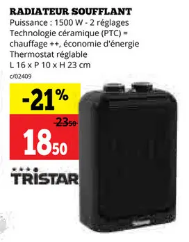 Offre: Radiateur soufflant