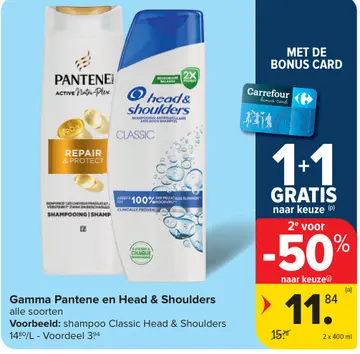 Aanbieding: Gamma Pantene en Head & Shoulders