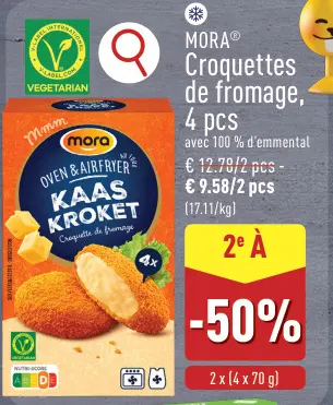 Offre: Croquettes de fromage