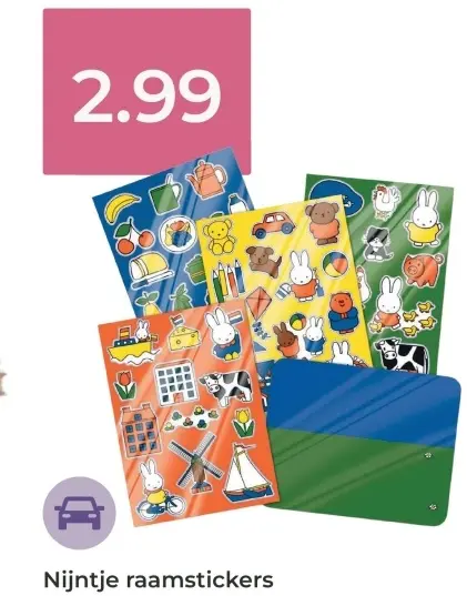 Aanbieding: Nijntje raamstickers