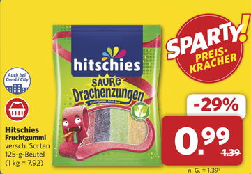 Aanbieding: Hitschies Fruchtgummi