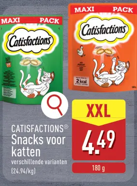 Promotie: Snacks pour chats