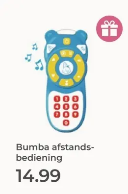 Aanbieding: Bumba afstandsbediening