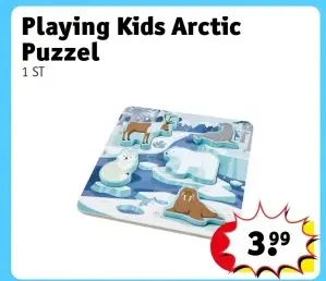 Aanbieding: Playing Kids Arctic Puzzel