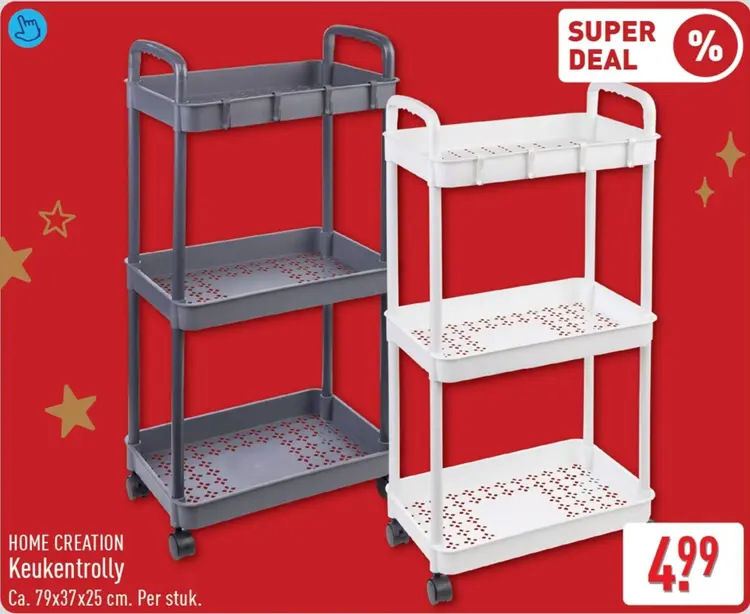 Aanbieding: Keukentrolley