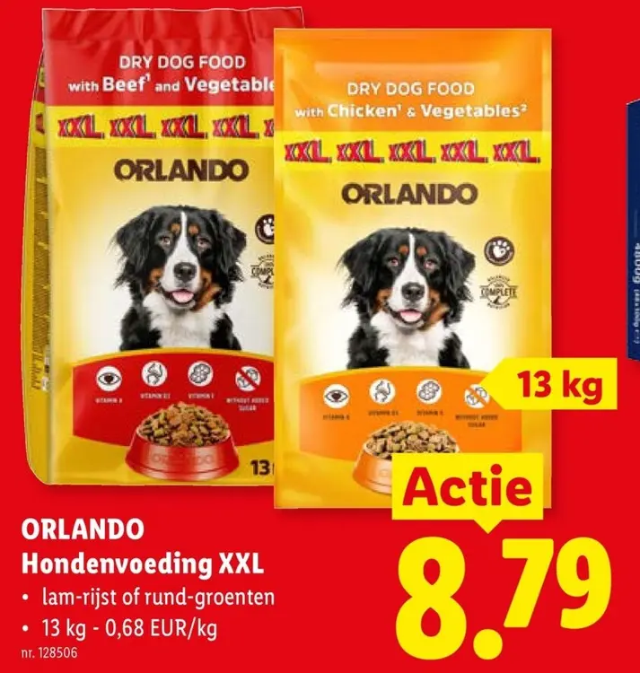 Promotie: Hondenvoeding XXL