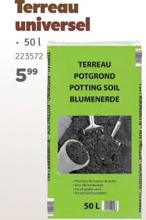Offre: Terreau universel