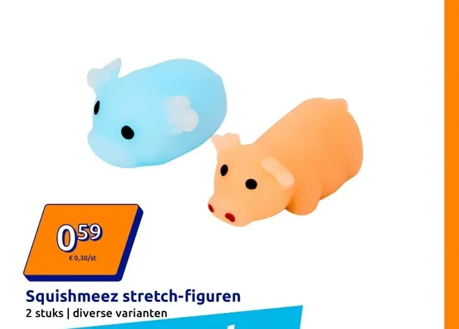 Aanbieding: Squishmeez stretch-figuren
