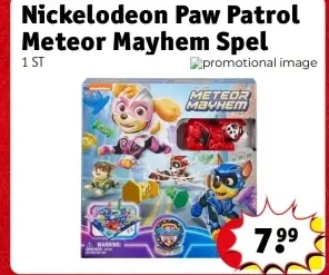 Aanbieding: Nickelodeon Paw Patrol Meteor Mayhem Spel