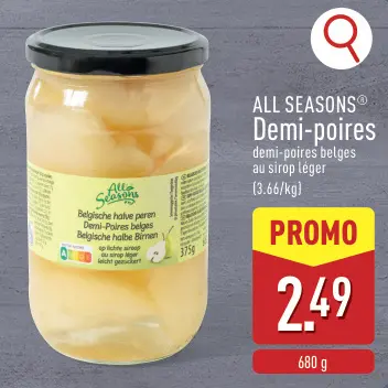Offre: Demi-poires