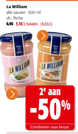 Promotie: La William