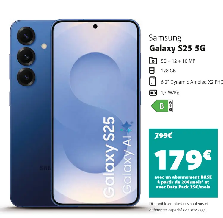 Offre: Galaxy S25 5G