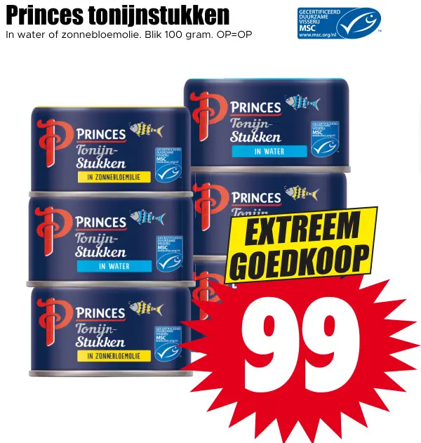 Aanbieding: Tonijnstukken