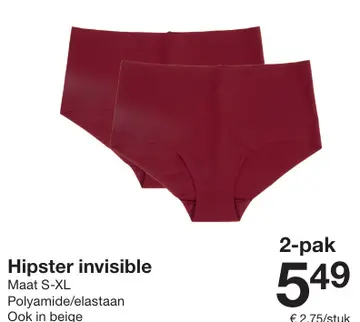 Aanbieding: Hipster invisible