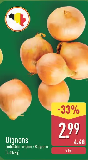 Offre: Oignons