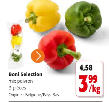 Offre: Mix poivron