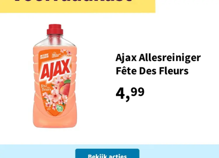 Promotie: Allesreiniger Fête Des Fleurs