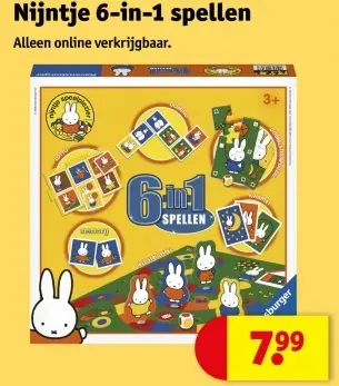 Aanbieding: Nijntje 6-in-1 spellen