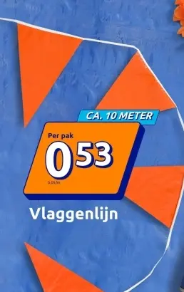 Aanbieding: Vlaggenlijn