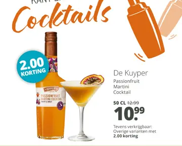 Aanbieding: Passionfruit Martini Cocktail