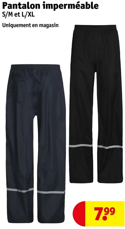 Offre: Pantalon imperméable