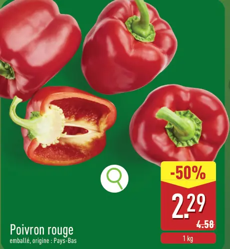 Offre: Poivron rouge