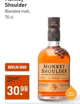 Aanbieding: Monkey Shoulder