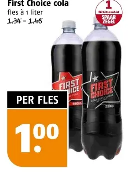 Aanbieding: First Choice cola
