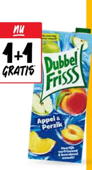 Aanbieding: Dubbel Frisss Appel & Perzik