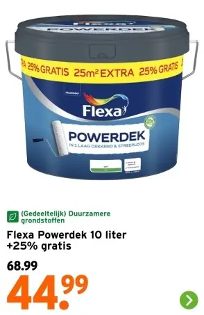Aanbieding: Powerdek 10 liter +25% gratis