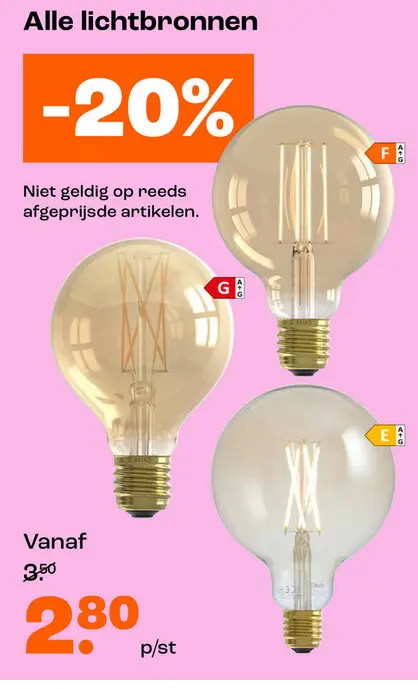 Aanbieding: lichtbronnen