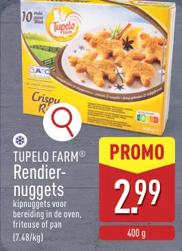 Promotie: Rendier-nuggets